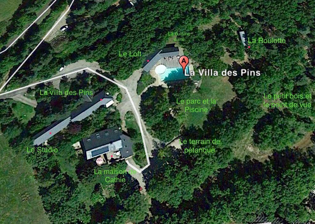 La Villa Des Pins Verrieres  Exterior photo